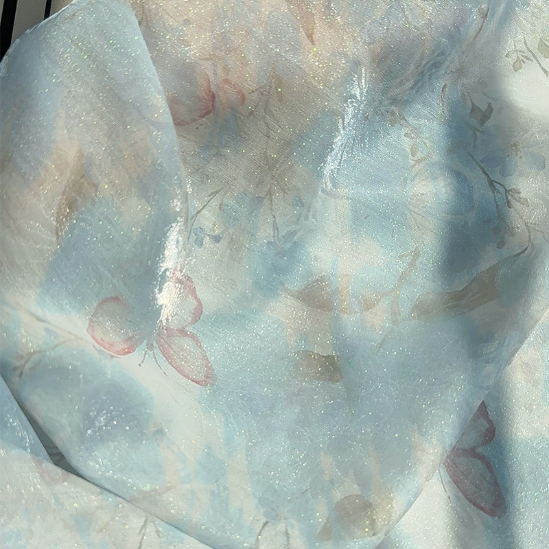 Sewing Garment - Tissu imprimé numérique jacquard floral de