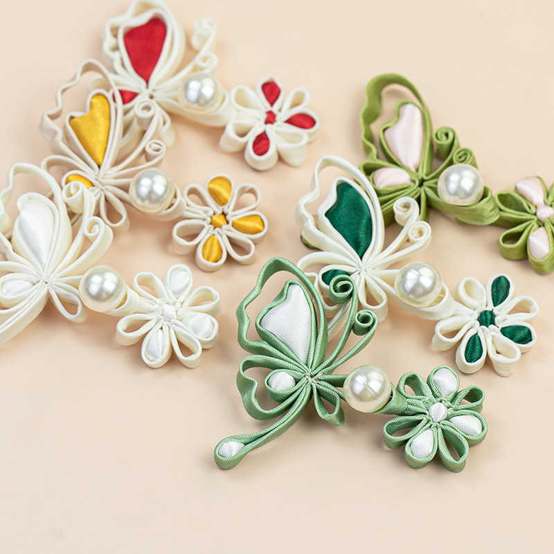 Button Hole Cutter - Boutons chinois en forme de grenouille,