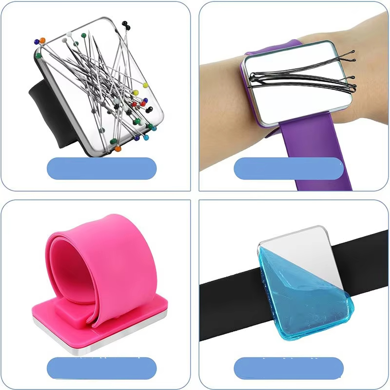 Sewing Pin Cushion - Coussin à épingles magnétique en silicone,