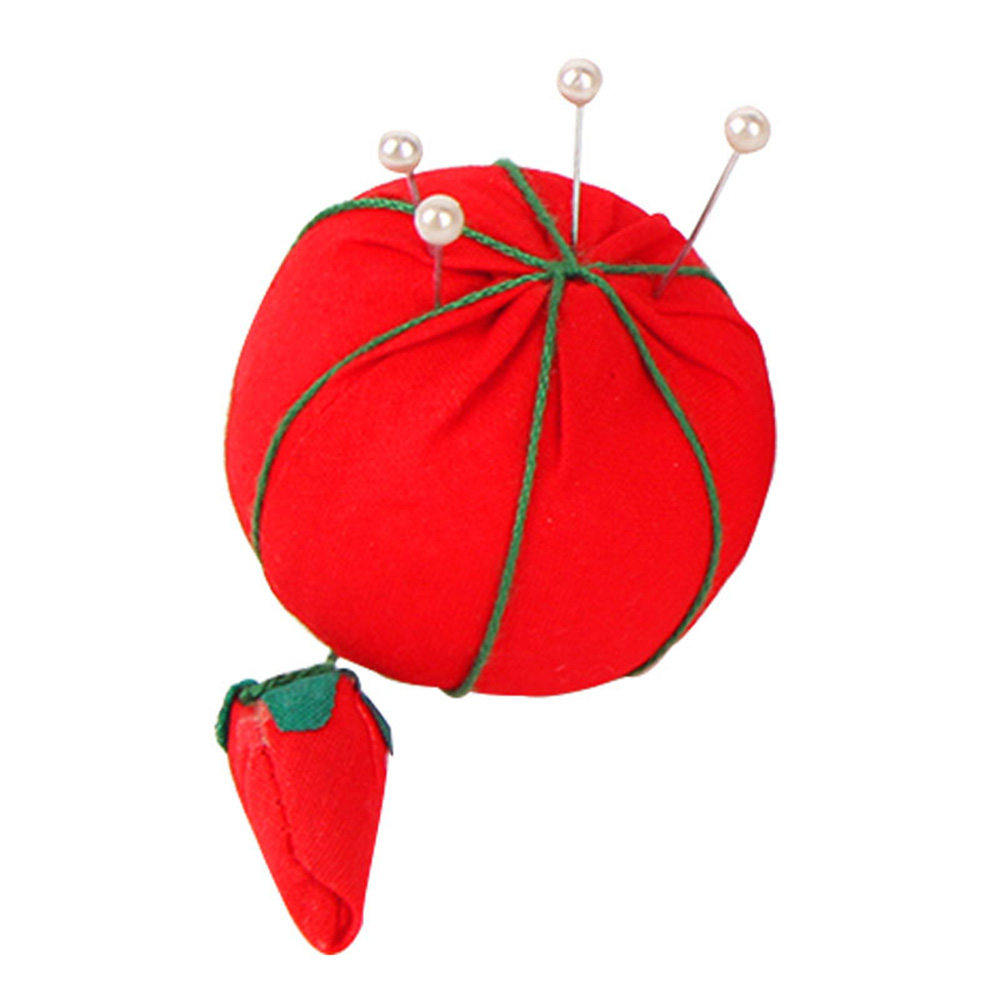 Sewing Pin Cushion - Jolie boule de tomate en forme