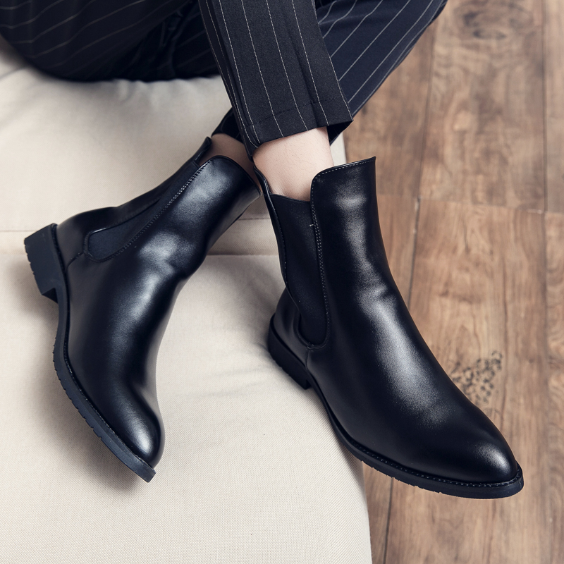 Sewing Latex - Bottines de luxe en cuir à