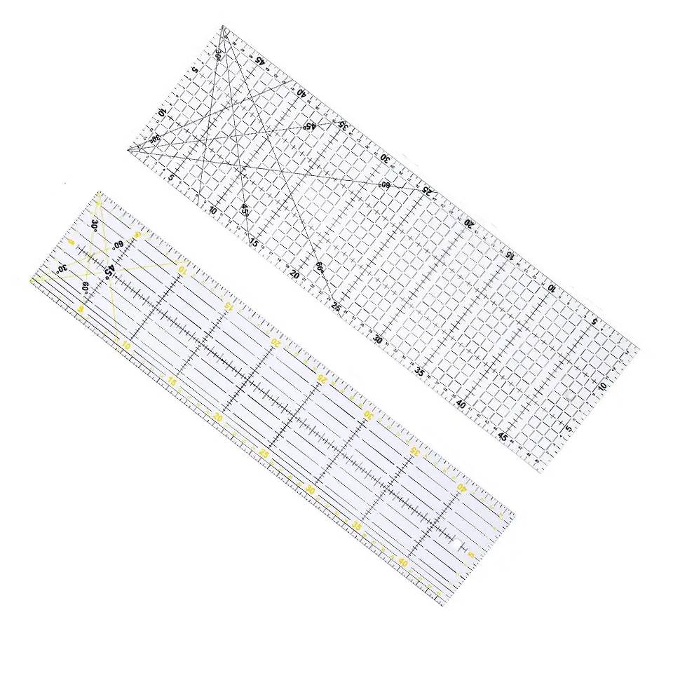 Button Hole Cutter - Fenrry règle de Patchwork acrylique multi-tailles