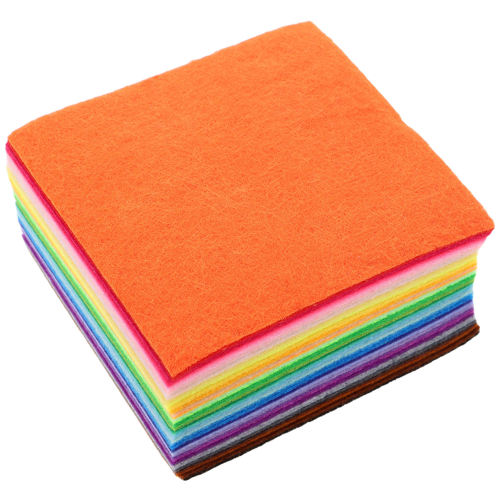 Is Sewing Textile Art - 120 carrés de feutre 10x10cm, couleurs