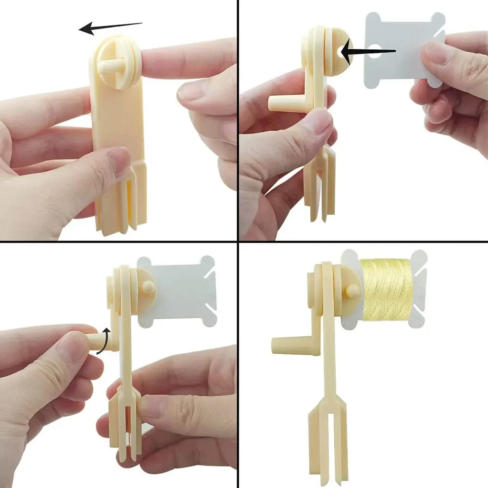 Porte-fil à broder, canette ar - Embroidery Floss Thread avis et prix