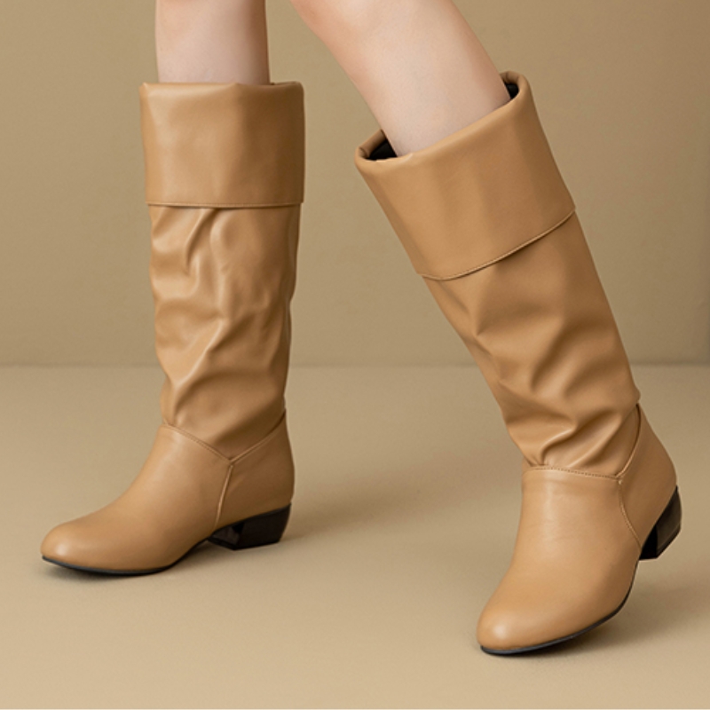 Bottes hautes plissées à enfil - Sewing Fleece avis et prix