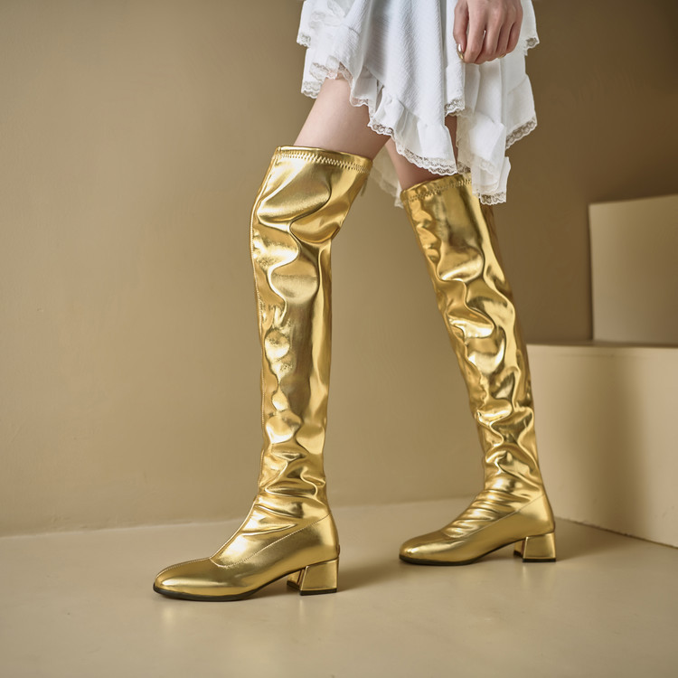 Bottes métalliques argentées p - Sewing Zipper avis et prix