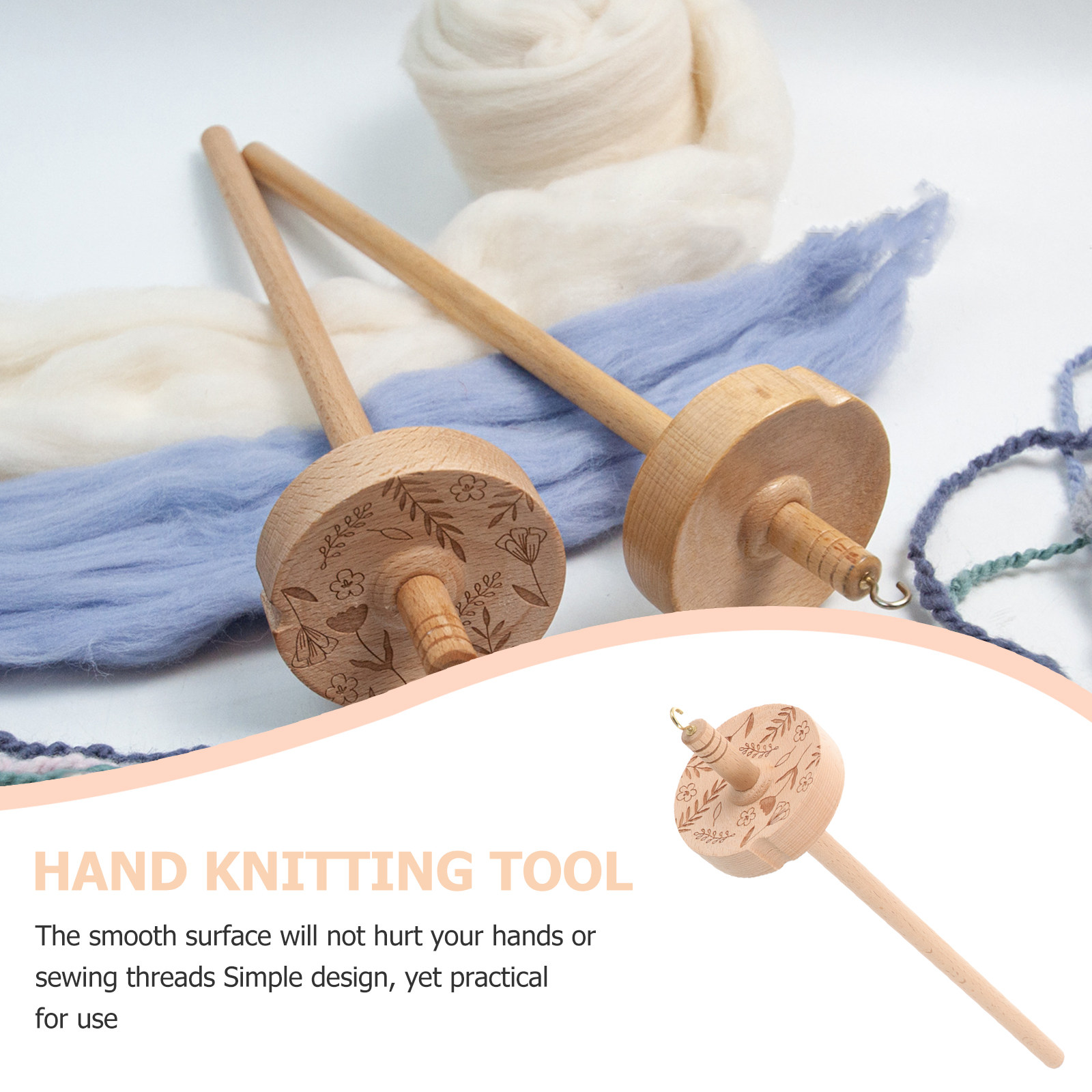 Rouleau à fil en bois à surfac - Sewing Knit avis et prix