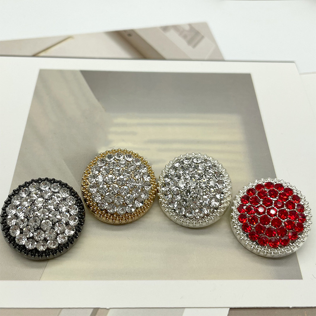 Luxcy métal strass bouton 10 p - Button Hole Cutter avis et prix
