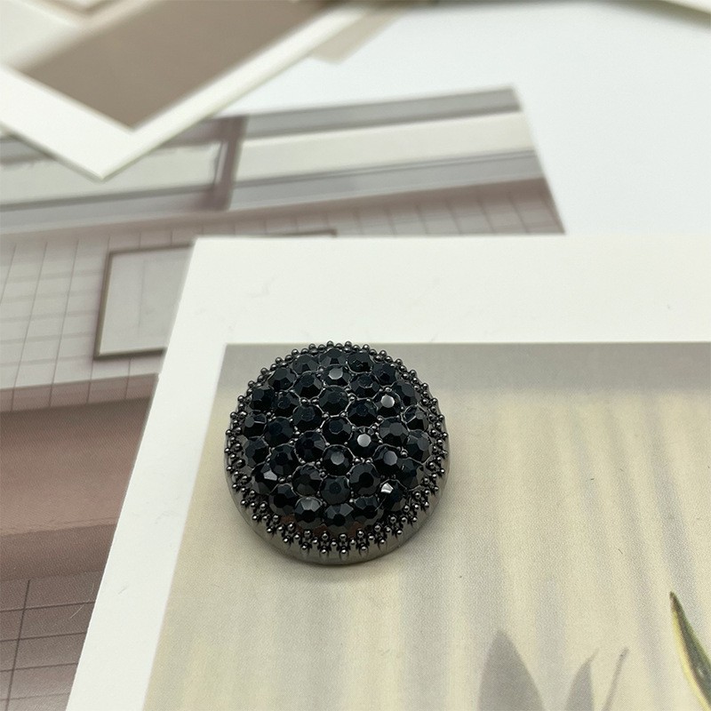 Luxcy métal strass bouton 10 p - Button Hole Cutter avis et prix