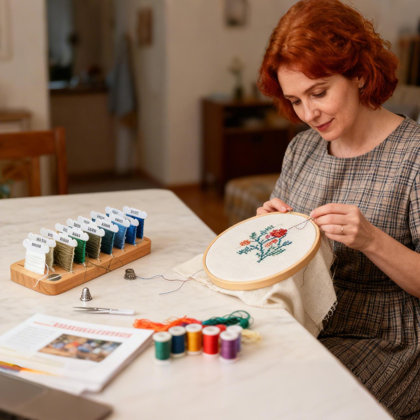 Organisateur de fil à broder,  - Embroidery Floss Thread avis et prix