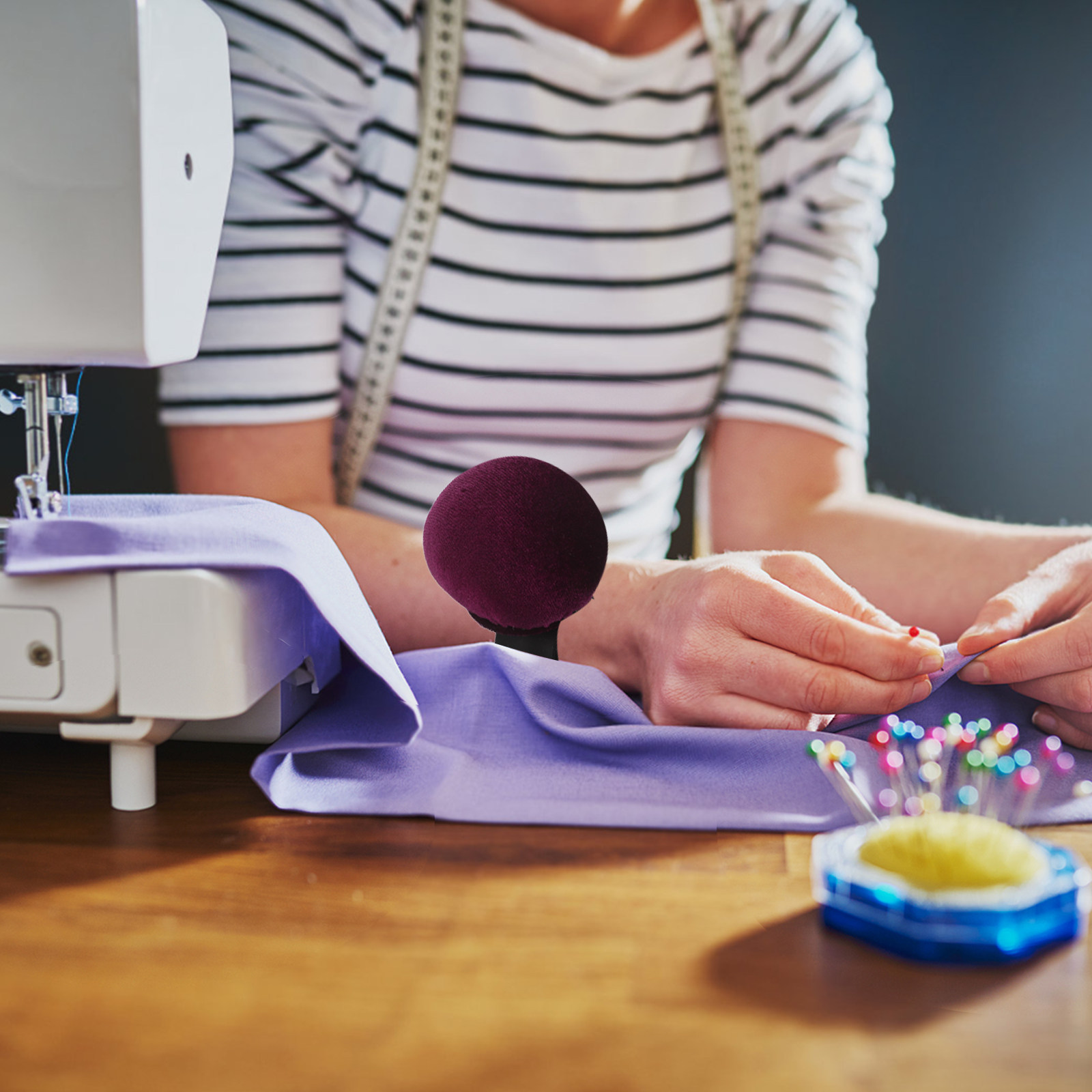Bracelet porte-aiguilles en co - Sewing Pin Cushion avis et prix