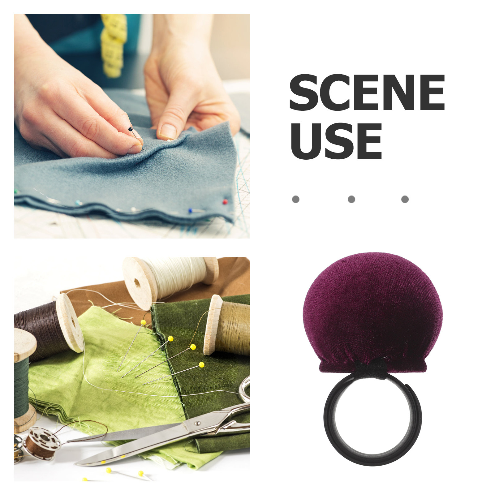 Bracelet porte-aiguilles en co - Sewing Pin Cushion avis et prix