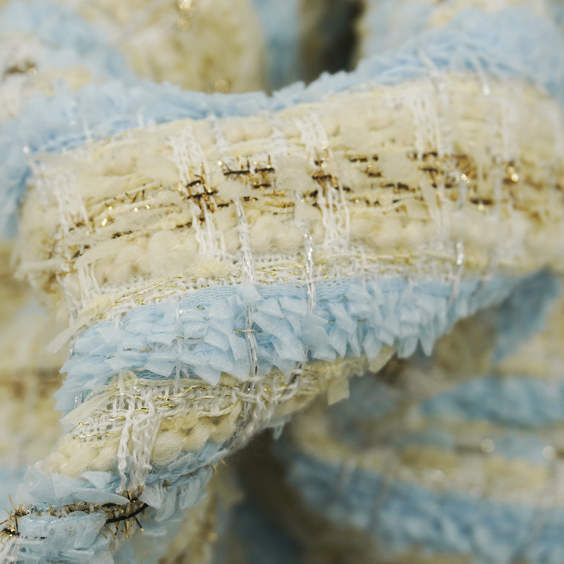 Tissu bouclé tweed à carreaux  - Sewing Tweed Fabric avis et prix