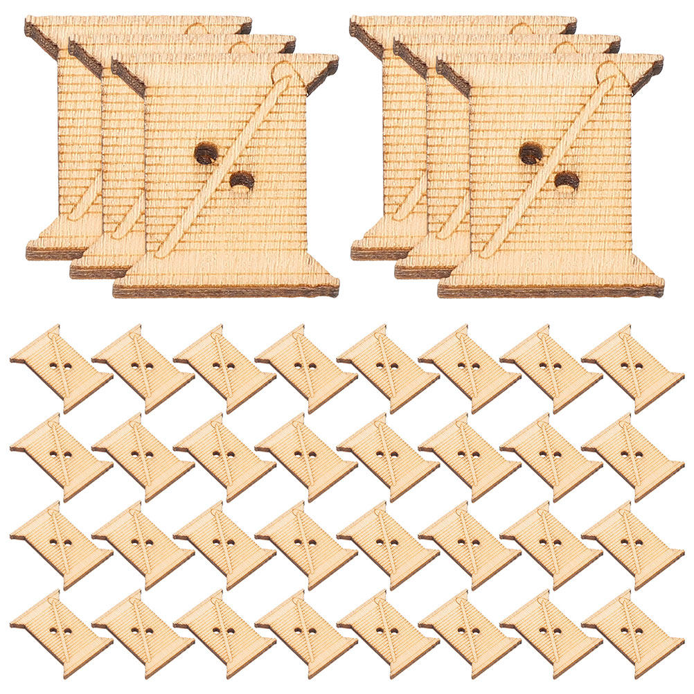 100 bobines en bois pour fil à - Embroidery Floss Thread avis et prix