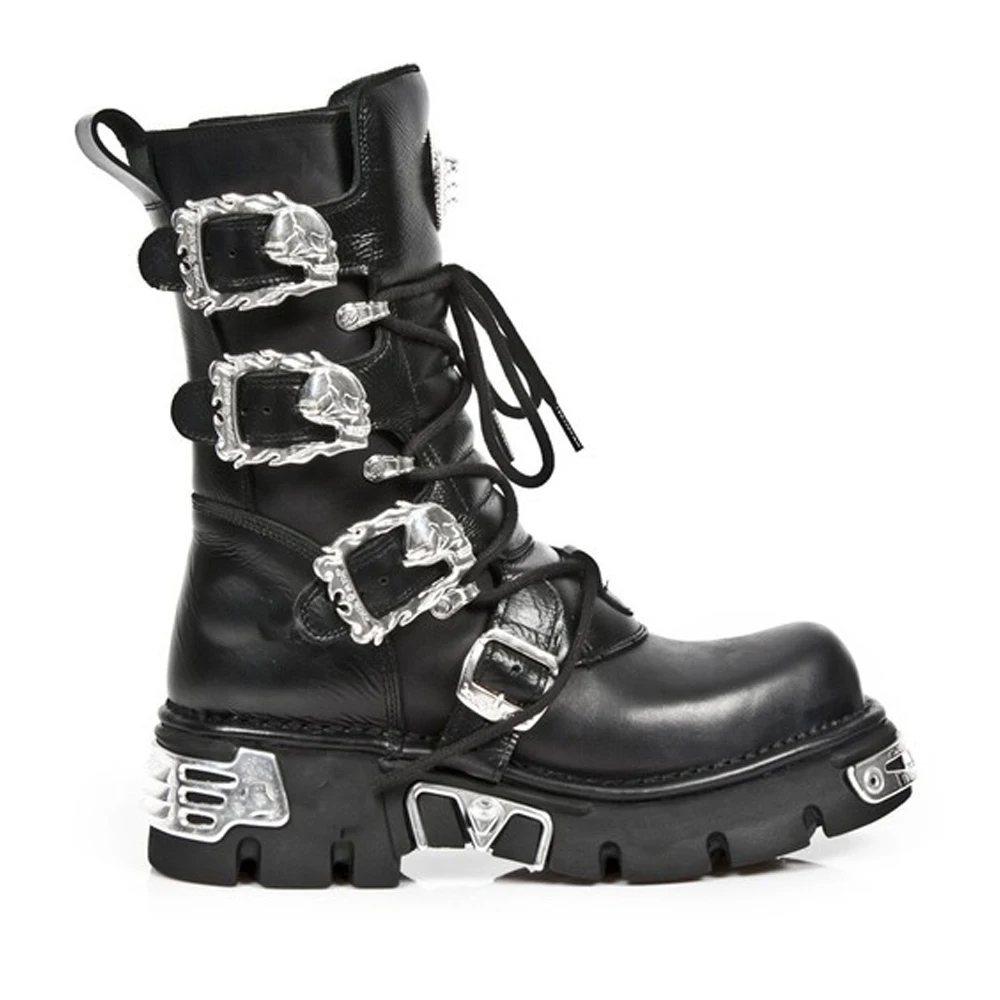 Nouvelles bottes de moto punk  - Sewing Zipper avis et prix