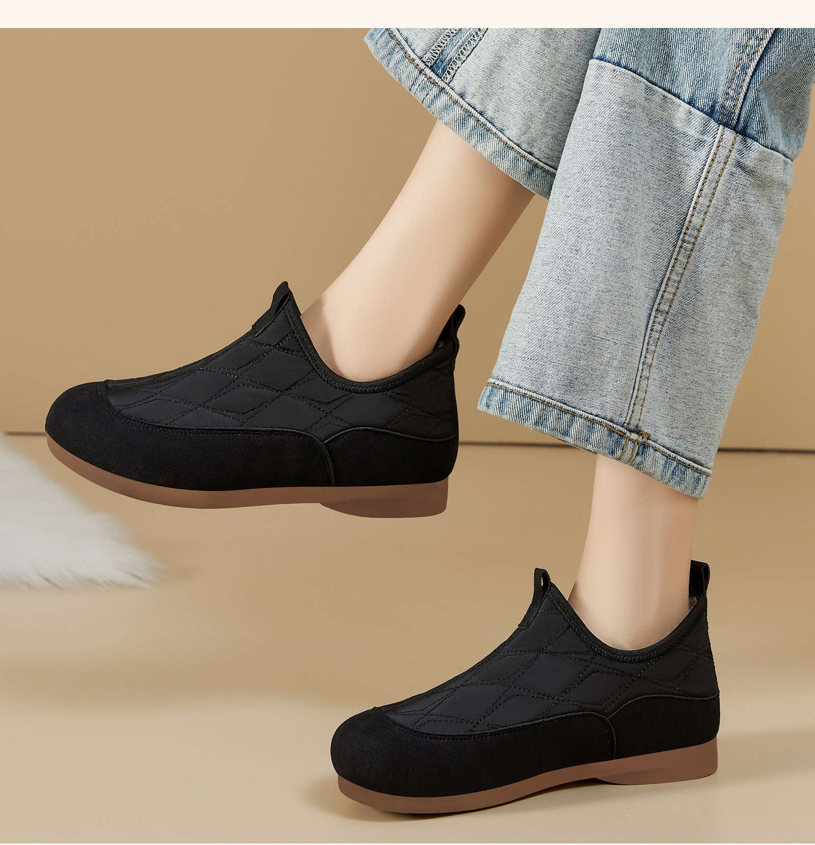 Chaussures d'hiver chaudes pou - Sewing Fleece avis et prix