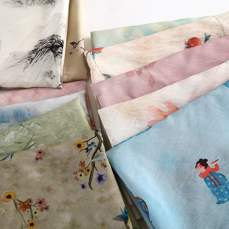 Tissu en fibre botanique Ramie - Sewing Tweed Fabric avis et prix