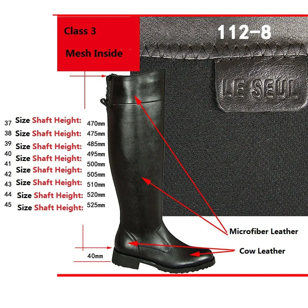 Bottes d'équitation en cuir vé - Sewing Zipper avis et prix