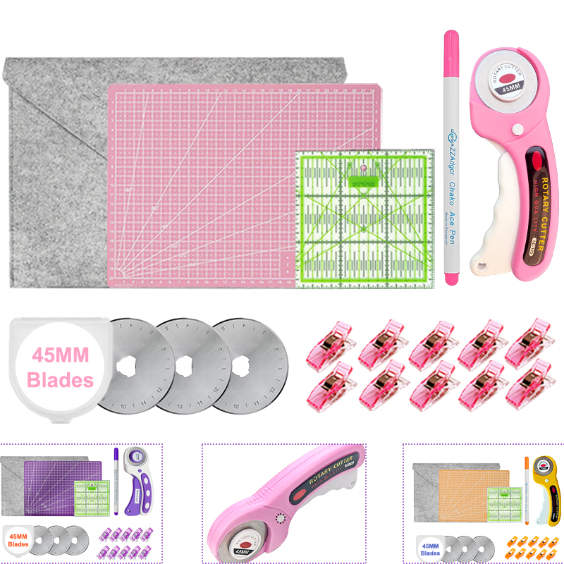 Cutter rotatif de 45 mm avec t - Sewing Knit avis et prix