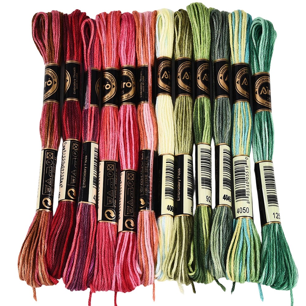 Fil à broder 6 brins de 105 ya - Embroidery Floss Thread avis et prix