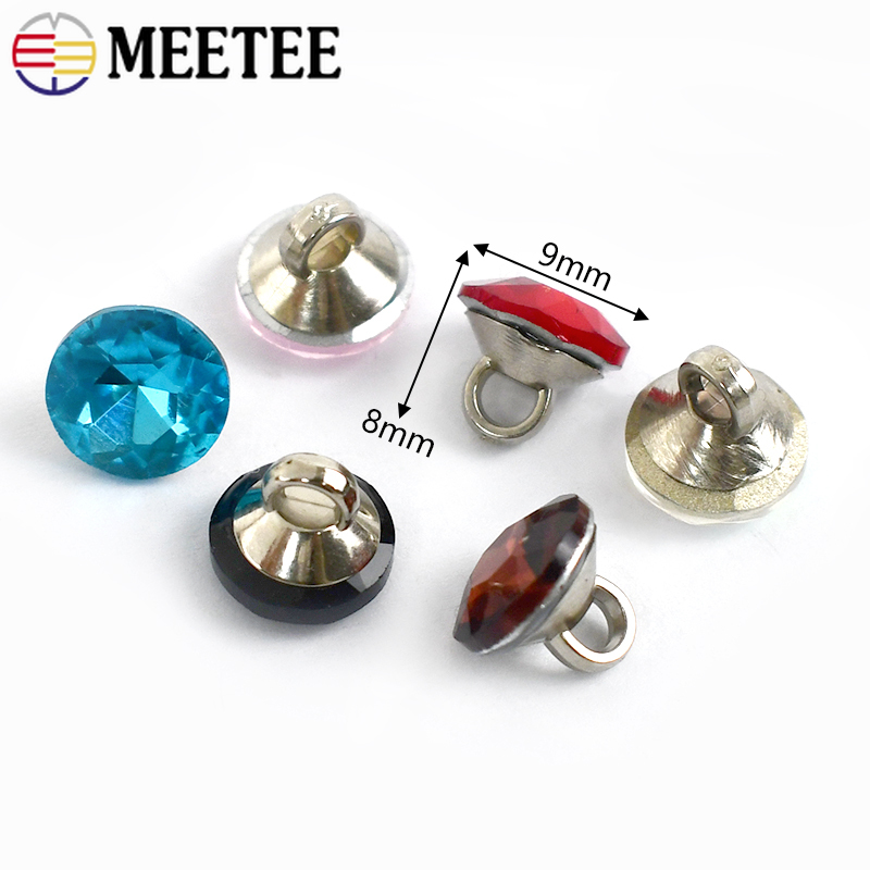 Meetee 20/50 pièces 9mm strass - Button Hole Cutter avis et prix
